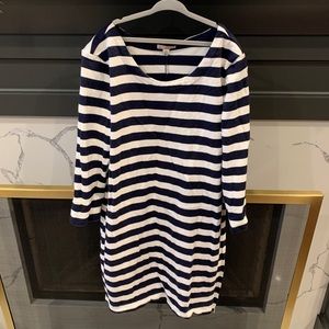 Striped gap dress size small